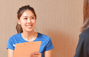 カウンセリング中の写真